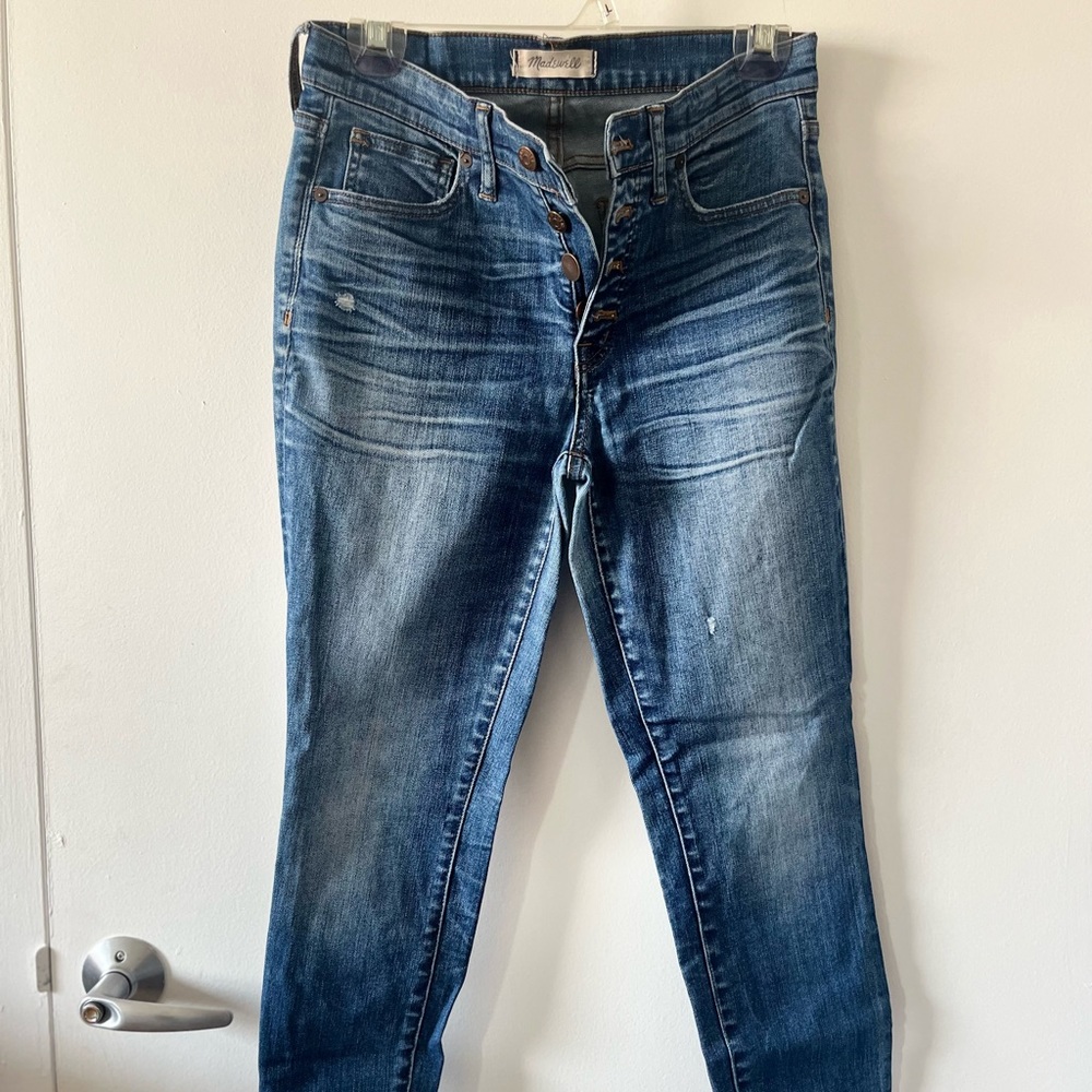 Madewell 9” High Rise Skinny